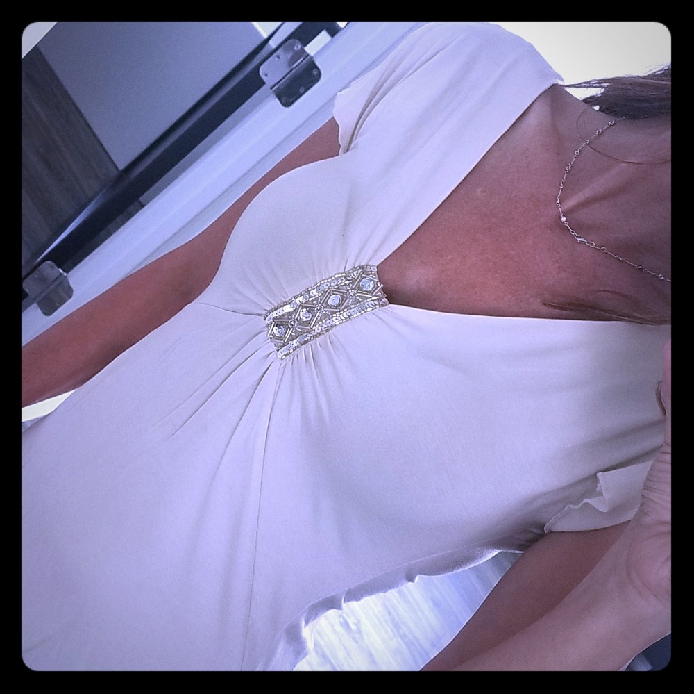 Beautiful Cream Express Blouse